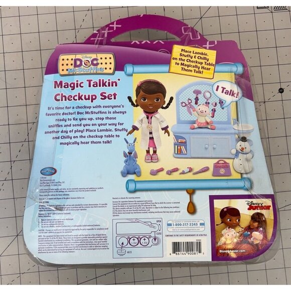 Disney Doc McStuffins Magic Talkin Checkup Set 10 Pieces For Ages 3+ - Picture 4 of 9